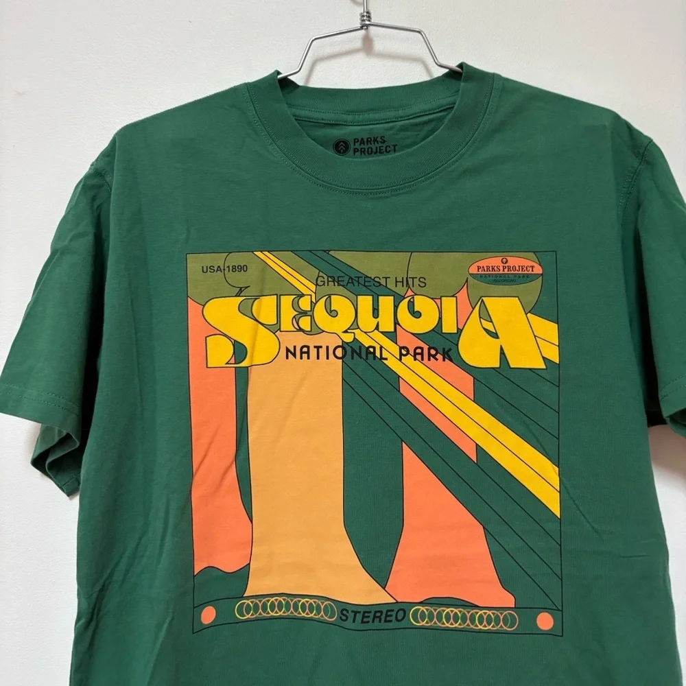 NWOT Urban Outfitters Parks Project Sequoia Greatest Hits Tee Size Small